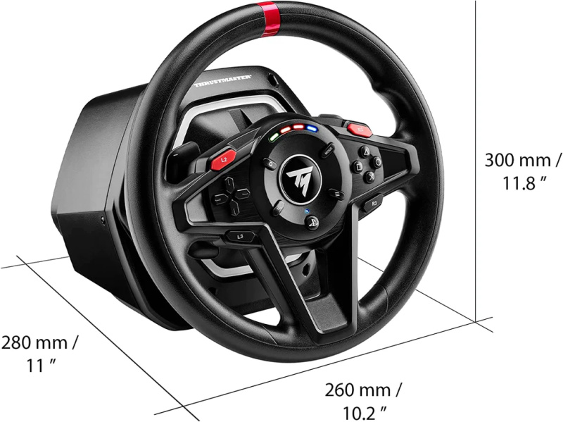 Thrustmaster 圖馬思特 T128 賽車方向盤 (Xbox/PC版) / (PS5/PC版)