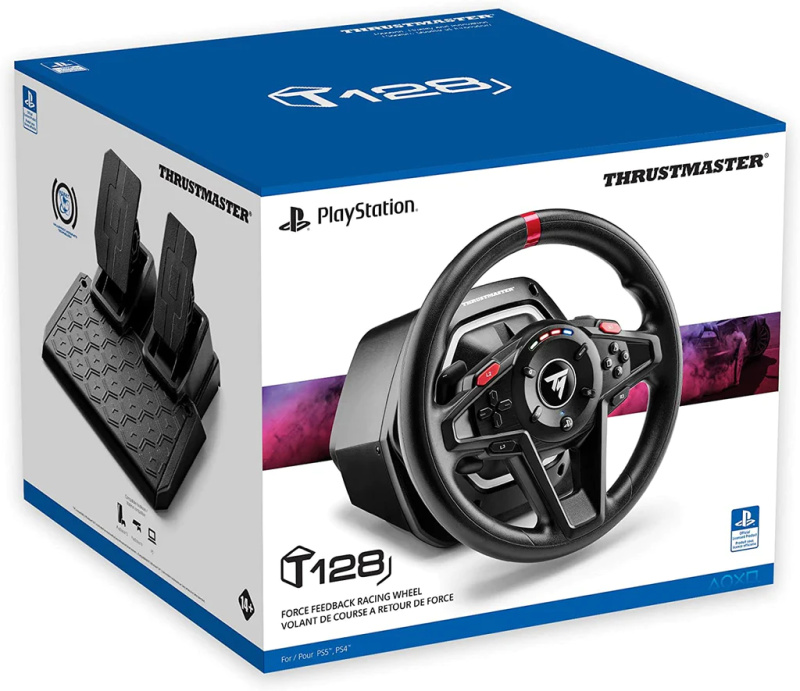 Thrustmaster 圖馬思特 T128 賽車方向盤 (Xbox/PC版) / (PS5/PC版)