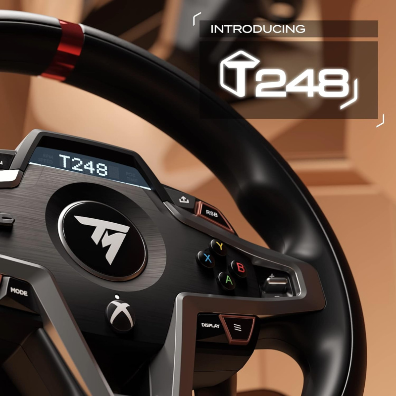 Thrustmaster 圖馬思特 T248X 賽車方向盤+腳踏 (XBOX Edition)