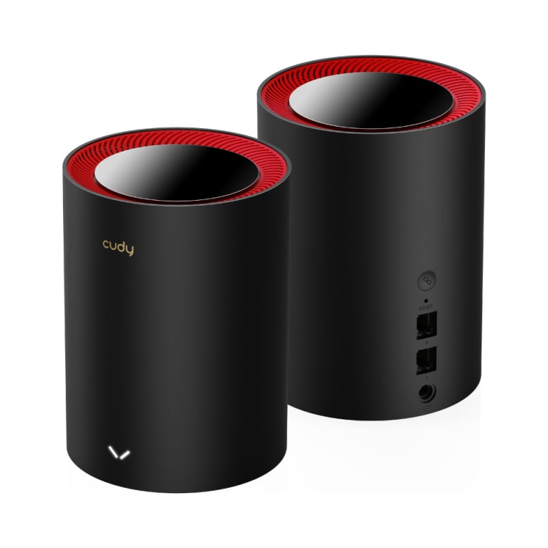 Cudy M3000 AX3000 2.5G Dual Band Wi-Fi 6 Mesh System [2-Pack]