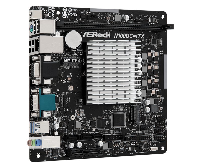 ASRock N100DC-ITX ( Intel® Alder Lake-N N100 Processor )