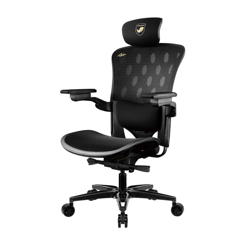 MarsRhino 火星犀牛 INFINITE AIR 無限黑AIR 超跑人體工學椅 (黑色) (台灣製)