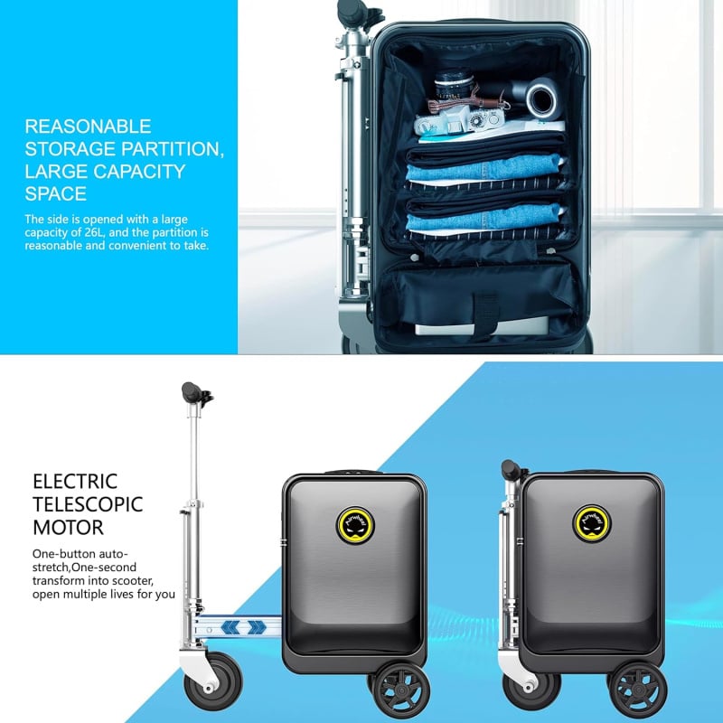 Airwheel 可騎坐智能手拉行李箱 SE3S [20inches]