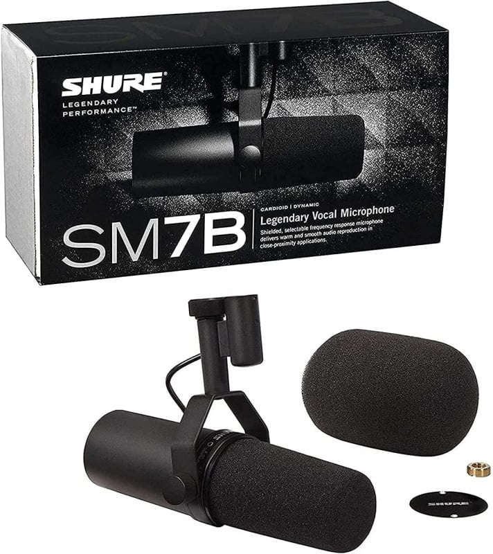 Shure SM7B Vocal Microphone 錄音室專業級人聲咪