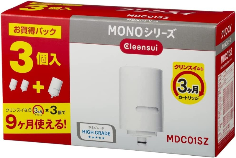 三菱 - Cleansui MDC01 濾芯 3個 (MDC01SZ)
