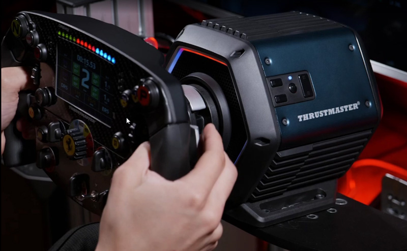 Thrustmaster 圖馬思特 T818 Direct Drive (with cockpit mounting kit) 方向盤底座