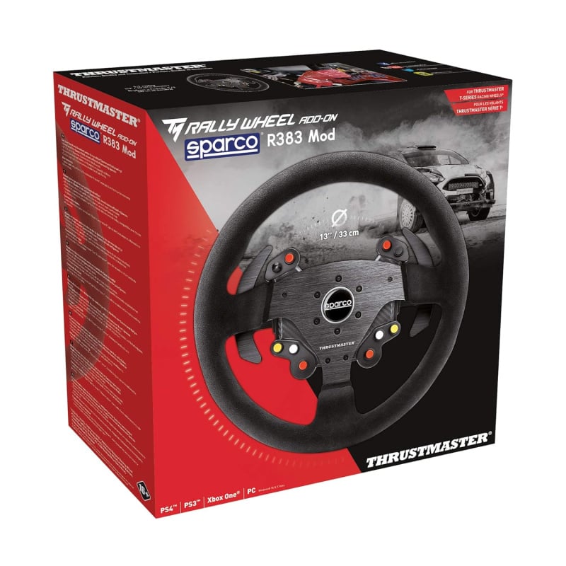 Thrustmaster 圖馬思特 Rally Wheel Add On Sparco R383 Mod