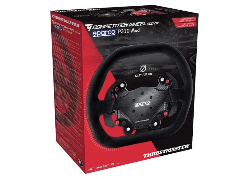 Thrustmaster 圖馬思特 TM COMPETITION WHEEL Add-On Sparco P310 Mod