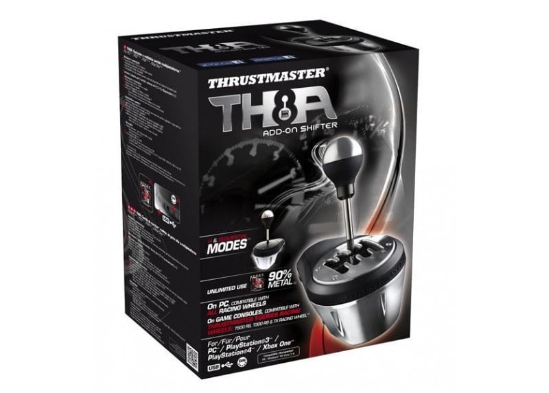 Thrustmaster 圖馬思特 TH8A Gear Shift Add-On 全金屬手排器