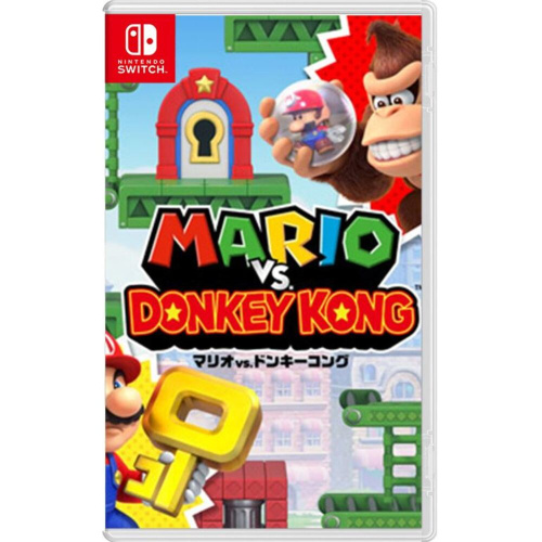 Switch Mario VS Donkey kong 瑪利歐vs.咚奇剛 [中文/ 英文/ 日文]