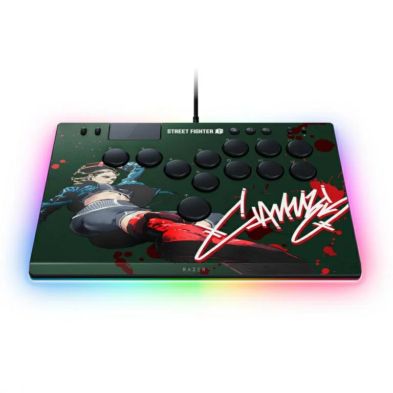 Razer Kitsune 全光軸按鈕街機控制器 (SF6 Chun-Li Edition / SF6 Cammy Edition)
