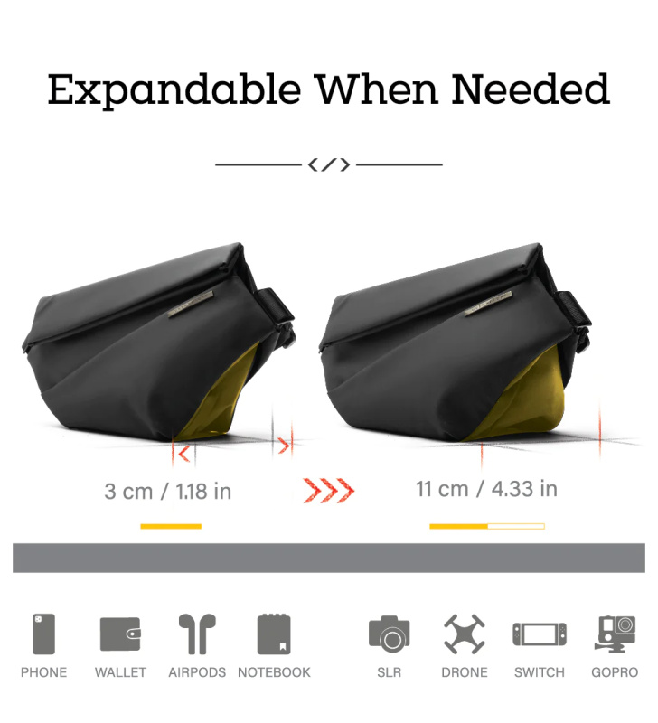 NIID X URBANATURE RADIANT CHEST BAG  R1 6L 單肩包