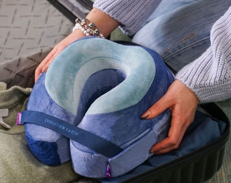 Cabeau Evolution Earth 旅行用記憶棉頸枕