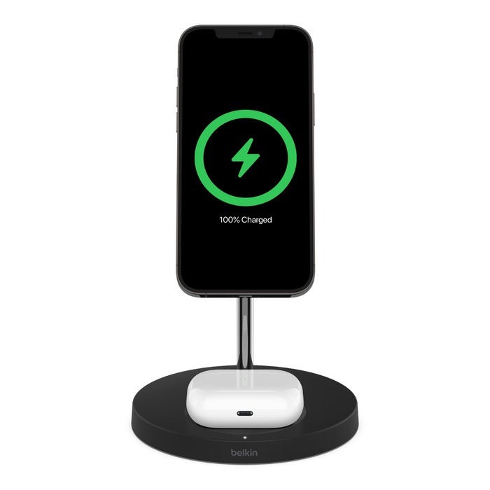 Belkin BOOST↑CHARGE PRO MagSafe 2 合 1 無線充電器 (WIZ010my) [2色]