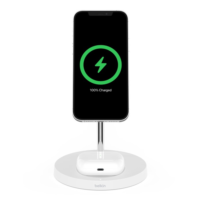 Belkin BOOST↑CHARGE PRO MagSafe 2 合 1 無線充電器 (WIZ010my) [2色]