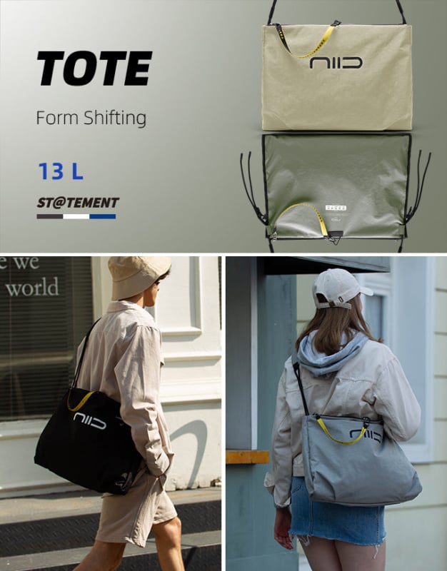 NIID S7 Tote Bag 雙面雙色單肩包