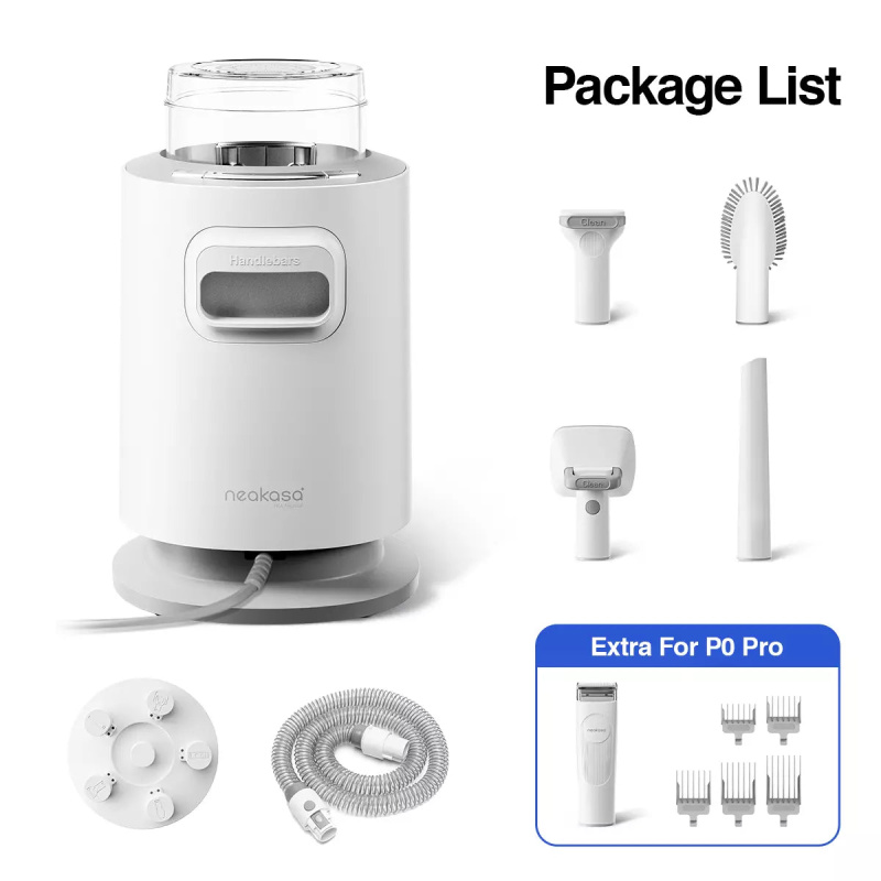 【現貨發售 全港免運】Neakasa P0 Pro 5合1 寵物美容套裝 (修毛+吸塵機)【原裝行貨 一年保養】