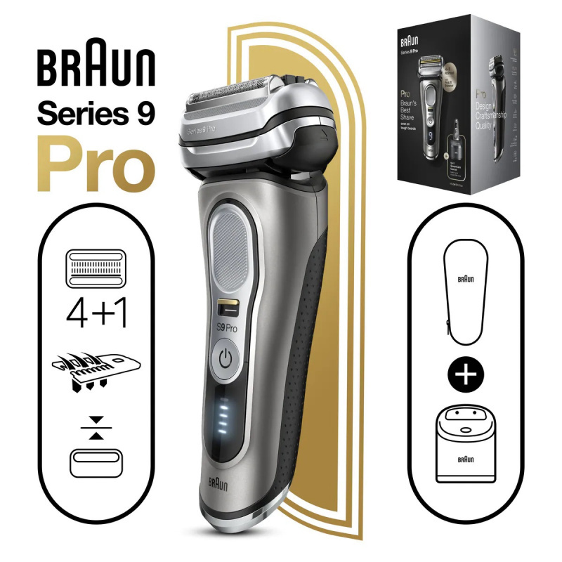 Braun 百靈 Series 9 9465cc 乾濕兩用電動鬚刨 [平行進口]