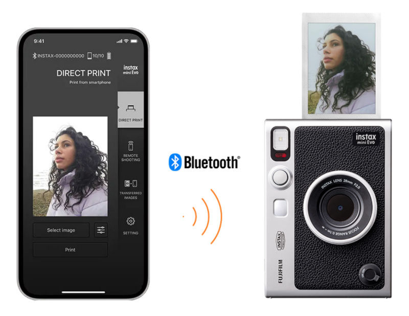 Fujifilm Instax Mini Evo 兩用即影即有相機 (2023年 USB Type-C 充電版)