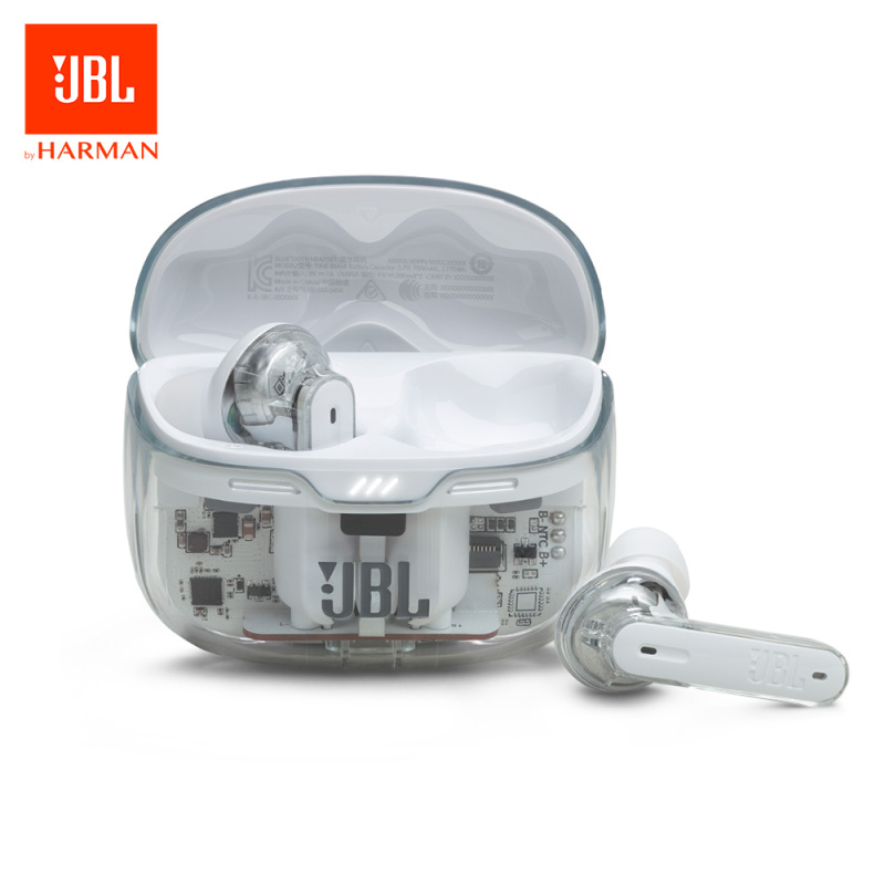 【最新型號】JBL Tune Beam 真無線降噪耳機 Ghost Editon(透明黑/白)【原裝行貨一年保養】 【最新型號】JBL Tune Beam 真無線降噪耳機 Ghost Editon(透明黑/白)【原裝行貨一年保養】