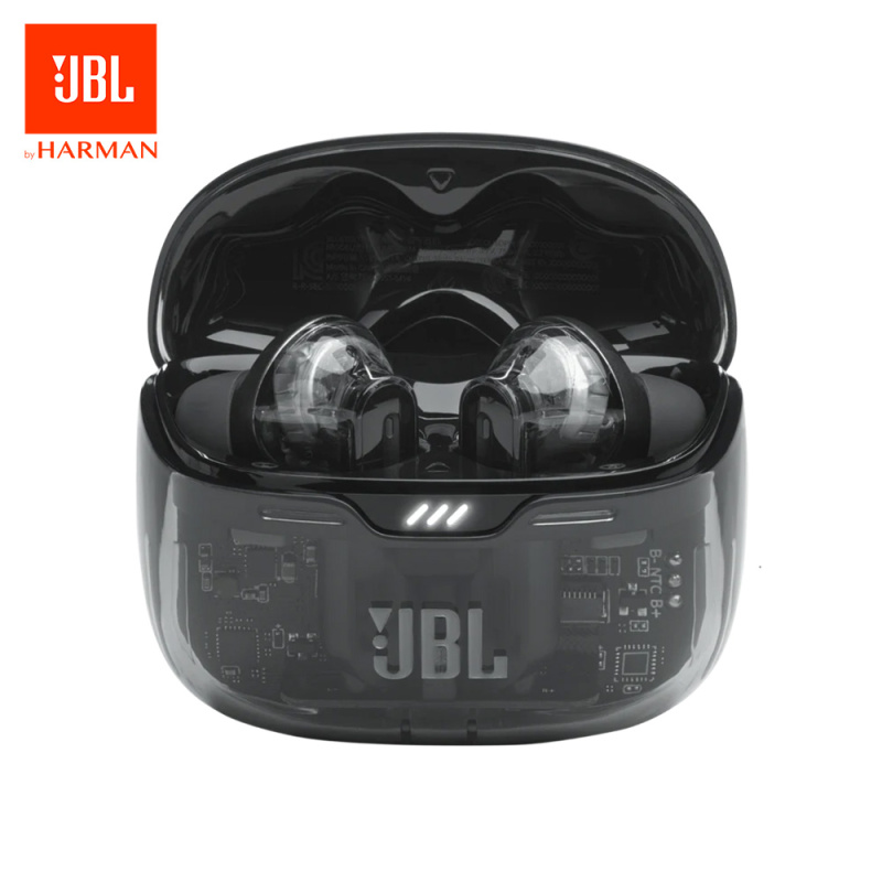 【最新型號】JBL Tune Beam 真無線降噪耳機 Ghost Editon(透明黑/白)【原裝行貨一年保養】