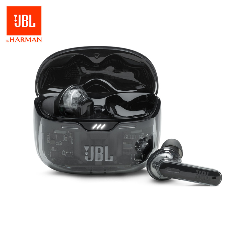 【最新型號】JBL Tune Beam 真無線降噪耳機 Ghost Editon(透明黑/白)【原裝行貨一年保養】