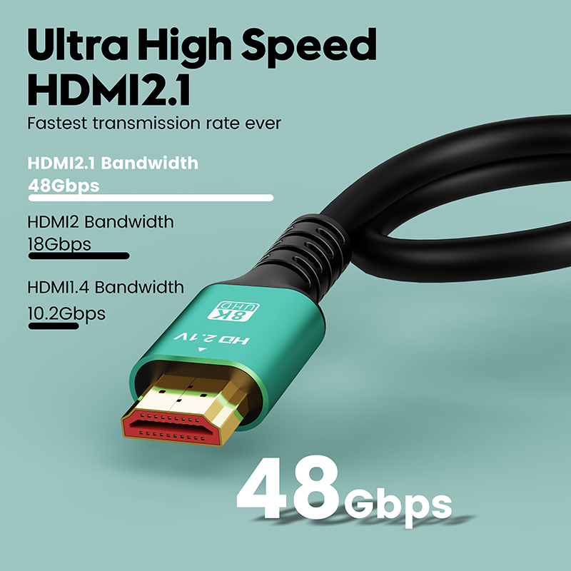 HDMI Ultra HD High Speed 8K v2.1 Cable - 1.5m