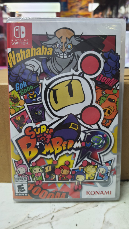 （最強Switch遊戲 3 Combo Set組合）全新 Switch Bomberman + Mario Wonder + Pokemon名偵探 （3款均有齊中文/英文字幕）