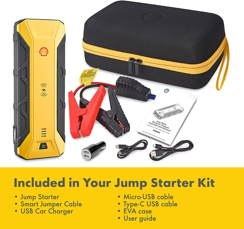 Shell Jump Starter 便攜式鋰應急啟動器 16000mAh SH916WC