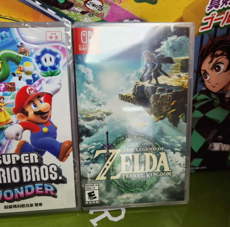 （最強銷量熱賣）～3 Combo Set組合 全新 Switch EveryBody + Mario Wonder + Zelda （3款均有齊中文/英文字幕）