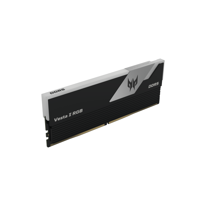 ACER Predator Vesta II RGB (16GB*2) DDR5 6000 32GB CL30 (VESTA2-32GB-6000-1R8-V6) BLACK / SILVER