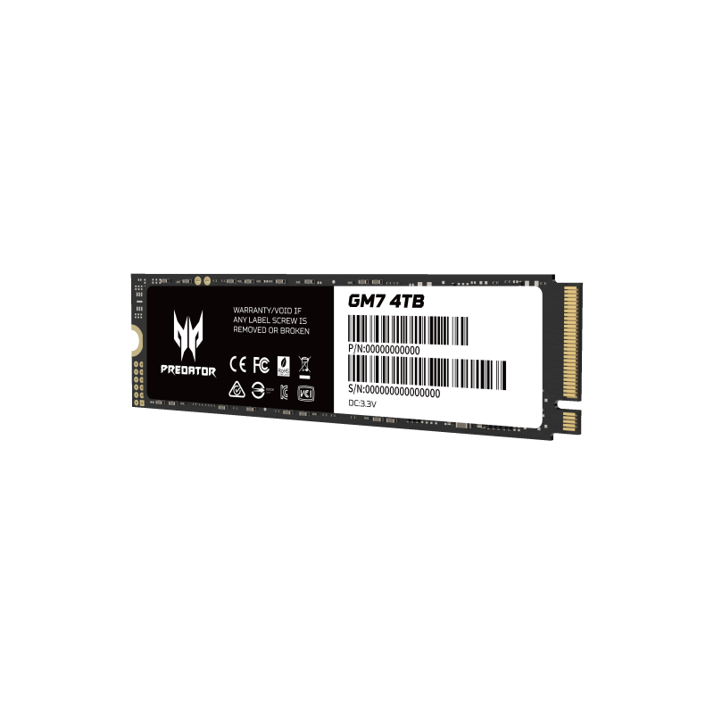 ACER Predator GM7 (4TB) PCIe 4.0 M.2 SSD (HD-AGM74T)