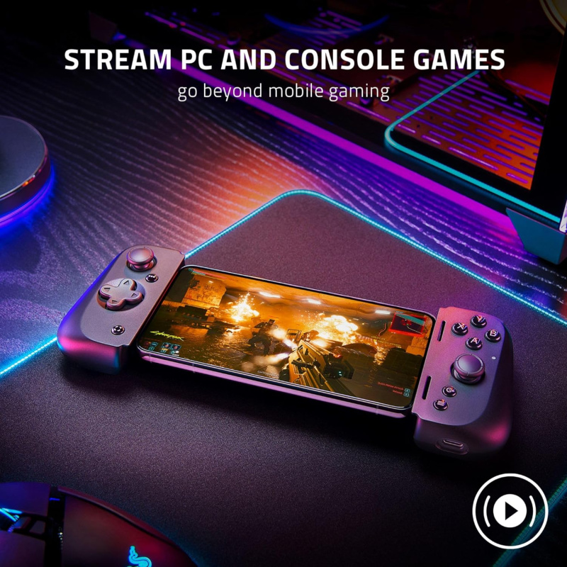 Razer Kishi V2 通用行動遊戲控制器 (Type-c / Android)