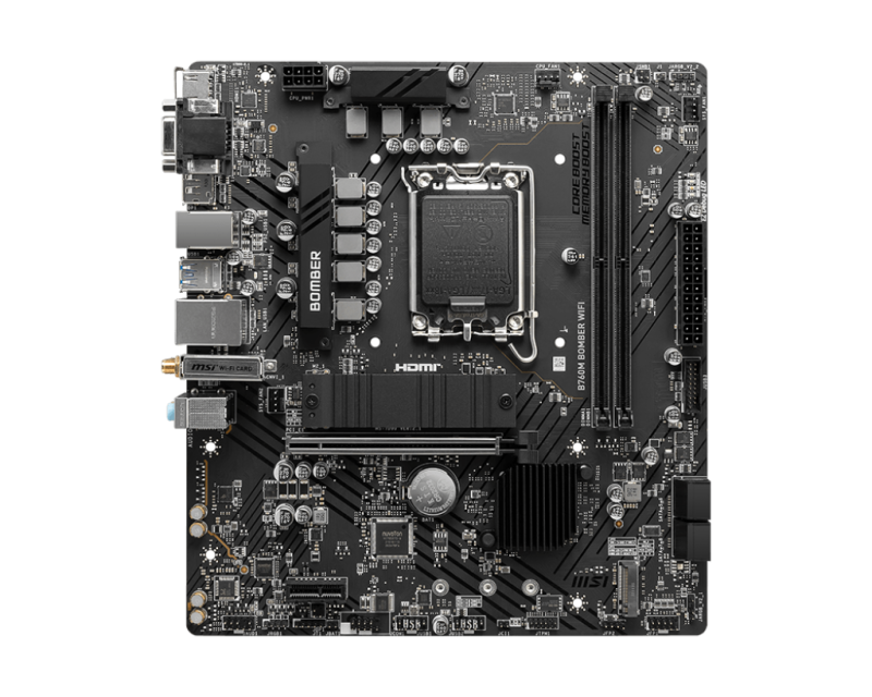 MSI B760M BOMBER WIFI MATX (LGA1700)