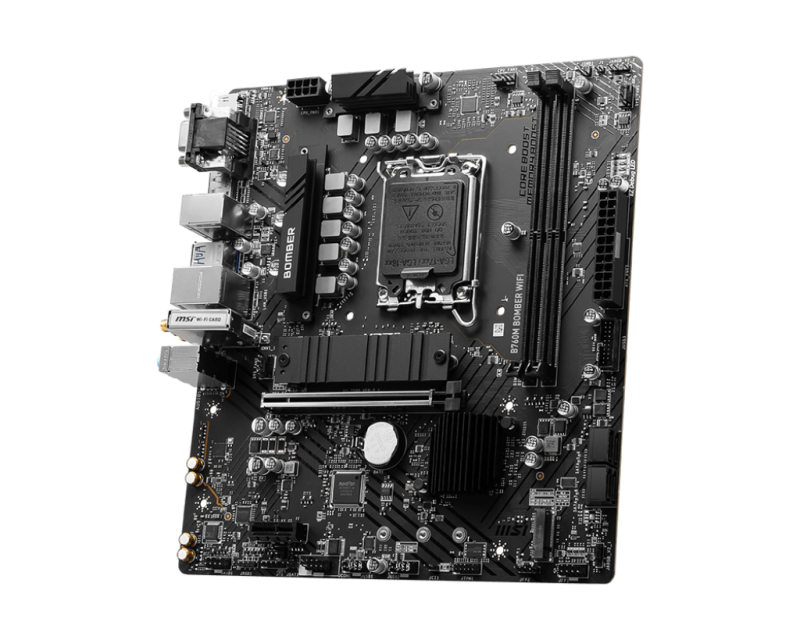MSI B760M BOMBER WIFI MATX (LGA1700)