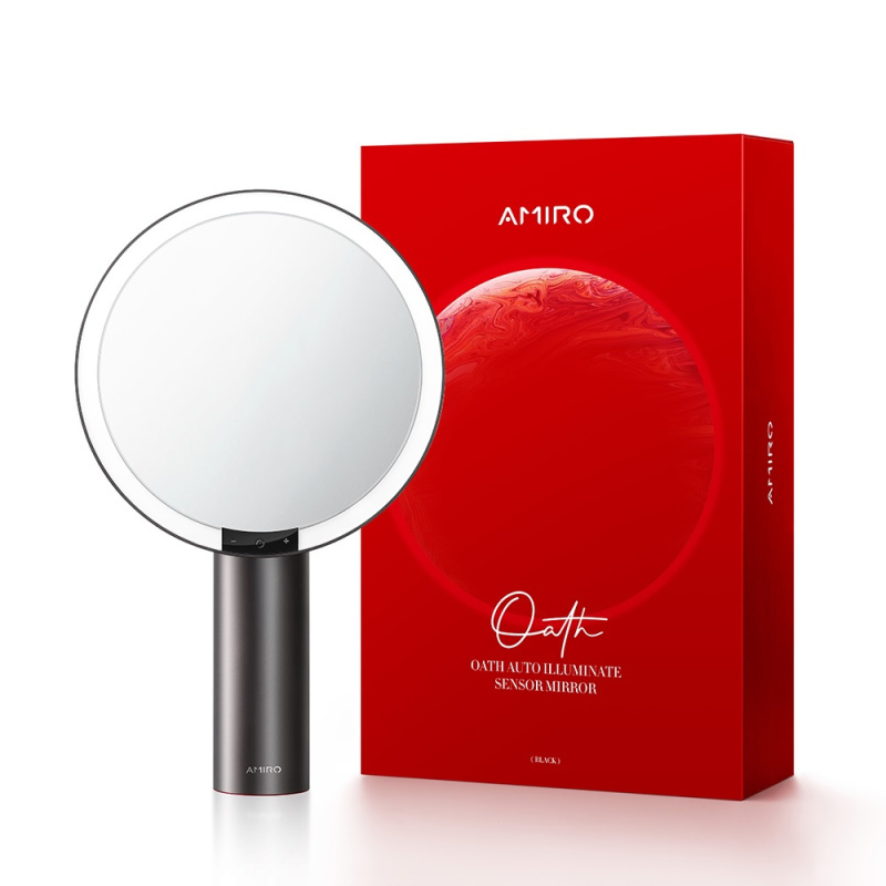 AMIRO Oath 自動感光 LED化妝鏡[國際精裝彩盒版](香港行貨)