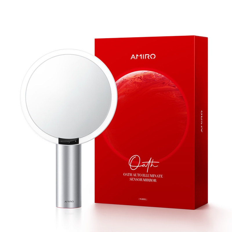 AMIRO Oath 自動感光 LED化妝鏡[國際精裝彩盒版](香港行貨)