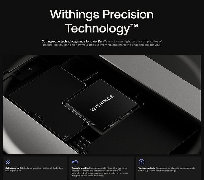 Withings Body Scan 無線體重脂計