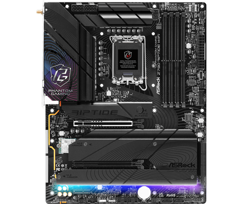 ASROCK PHANTOM GAMING Z790 Riptide WiFi 主機板 DDR5 [現金優惠 $1980]
