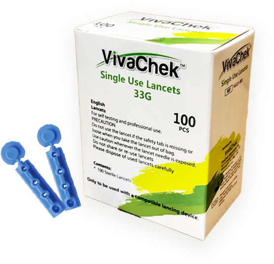 VivaChek血糖機套裝（100片獨立包裝試紙）