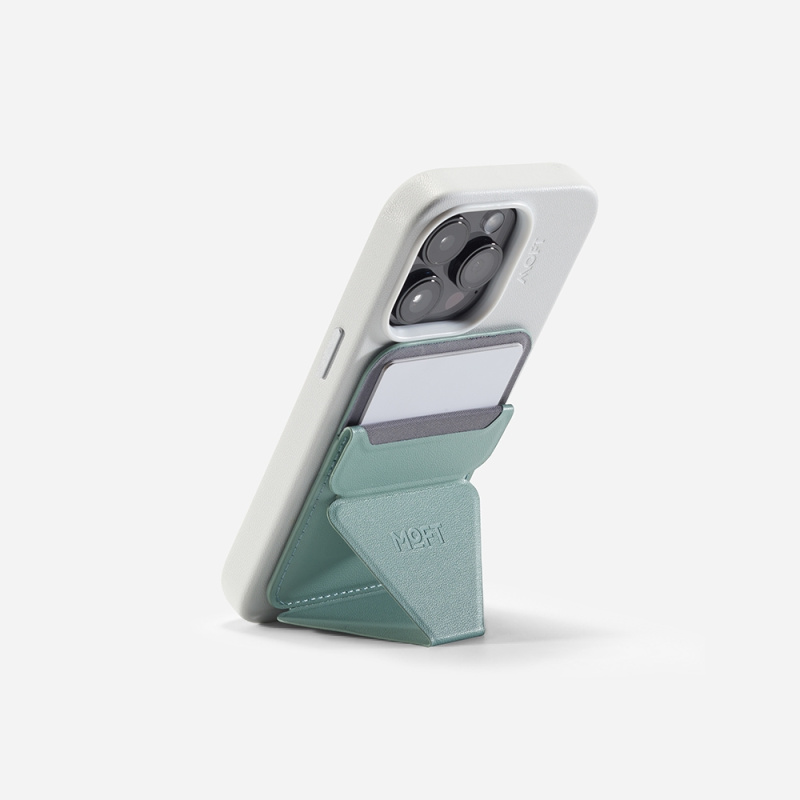 Moft MS007MP 磁吸式手機支架 MOVAS™ 專利純素皮革（支援 MagSafe）