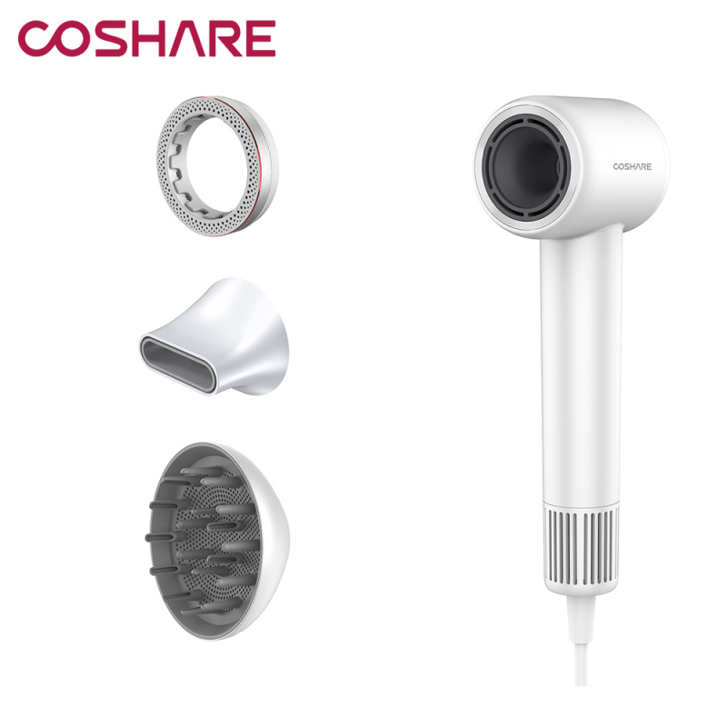 【最新上市】COSHARE SuperFlow1 8億負離子高速乾髮無葉風筒 (HD10)【原裝行貨兩年保養】