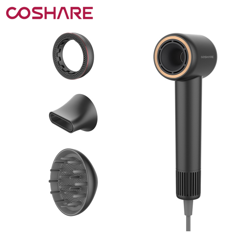 【最新上市】COSHARE SuperFlow1 8億負離子高速乾髮無葉風筒 (HD10)【原裝行貨兩年保養】