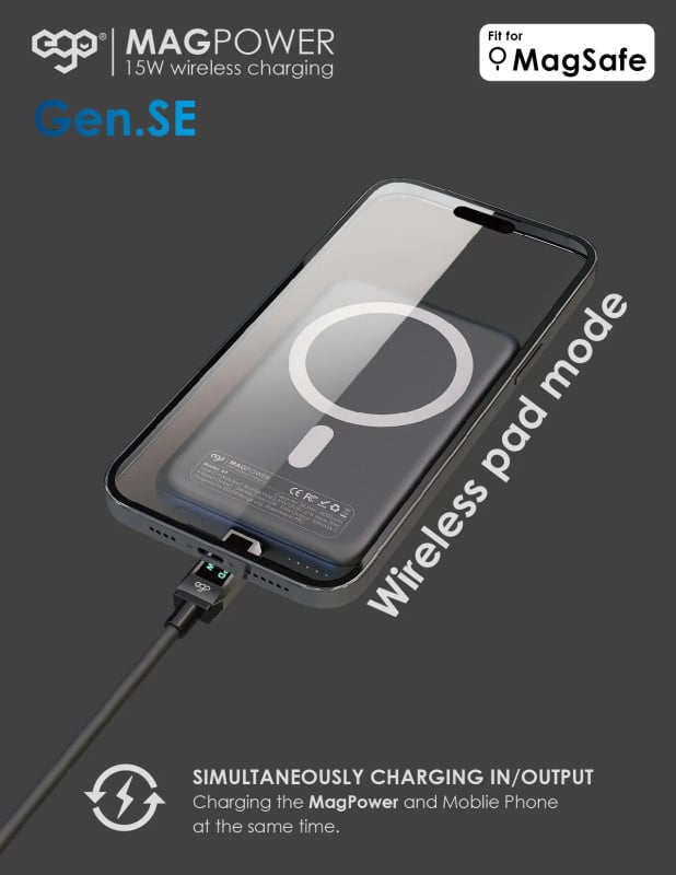 EGO MAGPOWER SE 10000mAh magsafe 移動電源