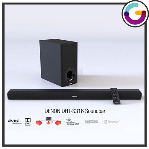Denon 天龍 Soundbar with Wireless Subwoofer DHT-S316 [DENON S316]