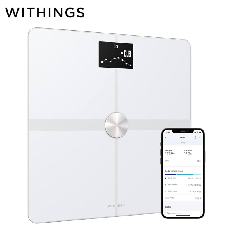 🔥全港免運📦 WITHINGS Body Smart 智能 Wi-Fi 體重磅【原裝行貨 兩年保養】