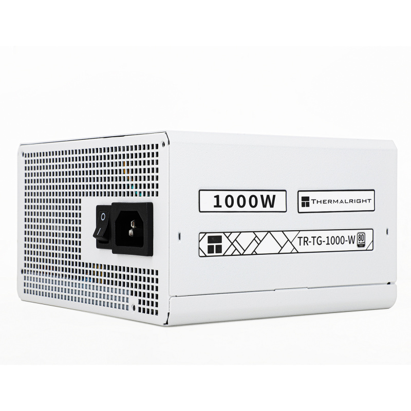 Thermalright TG-1000W POWER SUPPLY [PCIE5.0 & ATX3.0] 80 PLUS Gold ( Black / White )