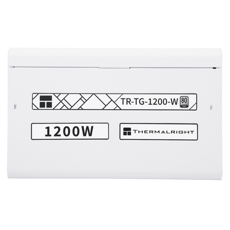 Thermalright TG-1200W POWER SUPPLY [PCIE5.0 & ATX3.0] 80 PLUS Gold ( Black / White )