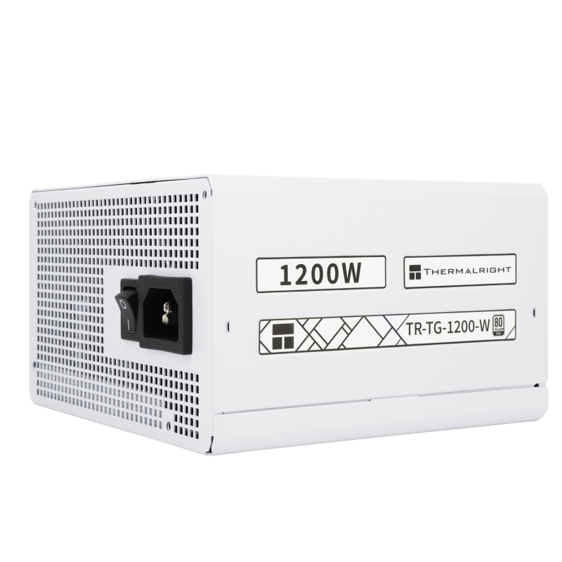 Thermalright TG-1200W POWER SUPPLY [PCIE5.0 & ATX3.0] 80 PLUS Gold ( Black / White )