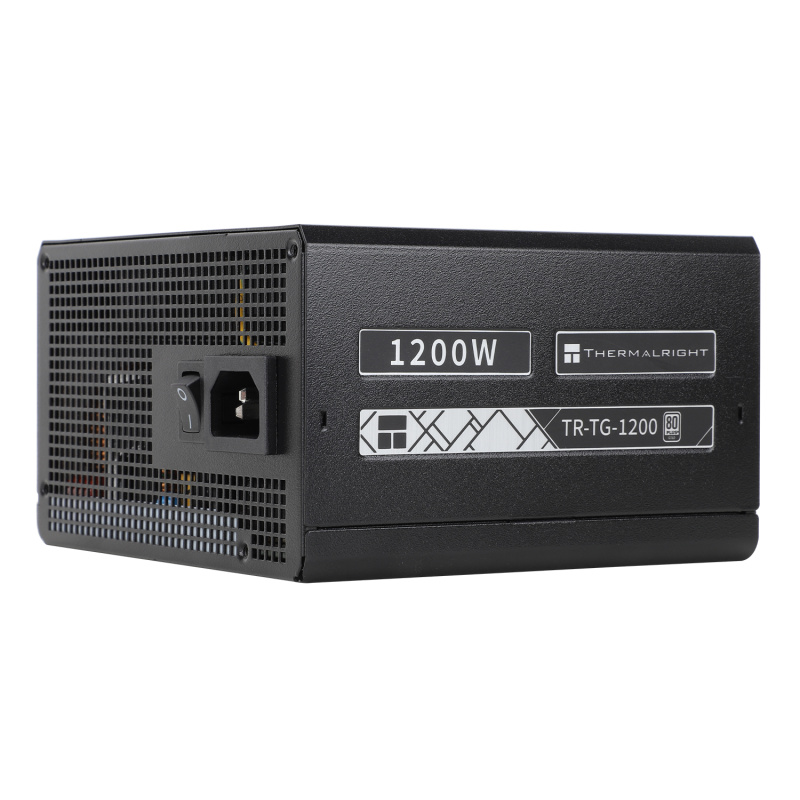 Thermalright TG-1200W POWER SUPPLY [PCIE5.0 & ATX3.0] 80 PLUS Gold ( Black / White )